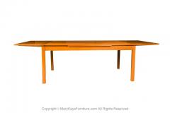  Ansager Mobler Mid Century Teak Large Extendable Draw Leaf Dining Table - 2954331