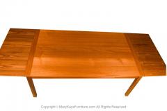  Ansager Mobler Mid Century Teak Large Extendable Draw Leaf Dining Table - 2954416