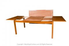  Ansager Mobler Mid Century Teak Large Extendable Draw Leaf Dining Table - 2954423