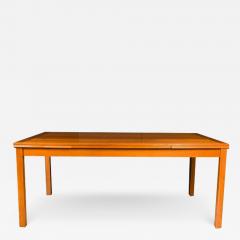  Ansager Mobler Mid Century Teak Large Extendable Draw Leaf Dining Table - 2962891