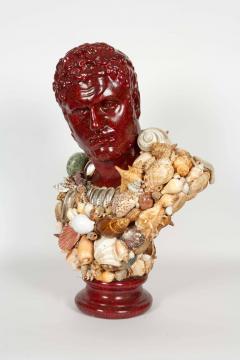  Anthony Redmile Faux Porphyry Seashell Bust of Caracalla after Anthony Redmile - 657930
