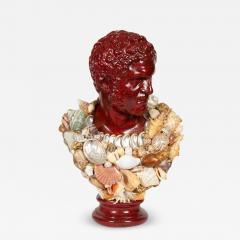  Anthony Redmile Faux Porphyry Seashell Bust of Caracalla after Anthony Redmile - 658657