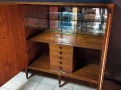  Anzani C Italian Mid Century Sideboard with Inlays by Anzani for Marelli Colico 1950s - 3714092