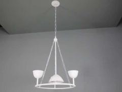  Apsara Interiors Plaster Circles with 4 Cups Chandelier by Apsara Interior - 2485178
