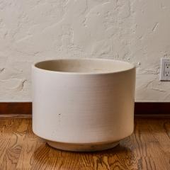  Architectural Pottery 1960s Architectural Pottery White Ceramic Planter Attributed to Lagardo Tackett - 4290419