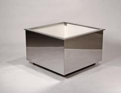  Architectural Pottery Custom Architectural Mirror Polished Stainless Steel Modern Planter - 812156