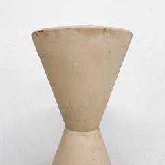  Architectural Pottery LaGardo Tackett Architectural Pottery Double Cone Planter in Bisque 1960s Calif - 2008674