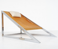  Archizoom Associati Mid Century Modern Mies Lounge Chair with Ottoman by Archizoom Associati 1960 - 3738161