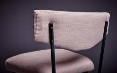  Arflex Early Elettra Chair by Studio BBPR for Arflex in light pink Italy 1950s - 3242574