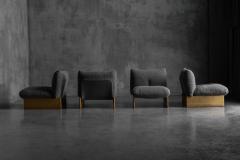  Arflex Mid Century Modular Lounge Chairs for Arflex Italy 1970s - 4758604