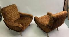  Arflex Pair of Original Italian Mid Century Lady Chairs by Marco Zanuso Arflex - 4112815