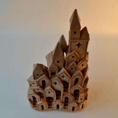  Arie Bouter Architectural Ceramic Tower Sculpture by Arie Bouter - 3111334