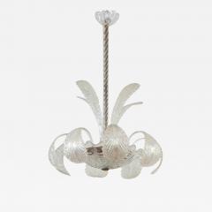  Aristi Barovier Amazing Art Deco Ninfea Murano Glass Chandelier by Barovier Italy 1940 - 3591266