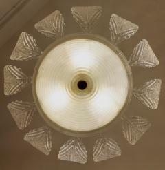  Aristi Barovier Overwhelming Art Deco Ninfea Murano Glass Chandelier by Barovier Italy 1940 - 3659398