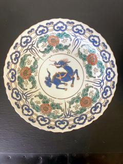  Arita Pair Antique Japanese Artia Ceramic Cabinet Plates - 2497786