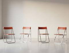  Arrben Italy Set of 4 Tamara Folding Chairs by Arrben Italy - 4472317