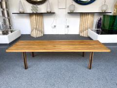  Arredamenti ISA Mid Century Modern Wood and Metal Bench by ISA Italy 1950s - 2813476