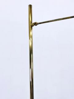  Arredoluce Angelo Lelli for Arredoluce Italy Brass Easel Lamp with Floor Switch 1950s - 3176369