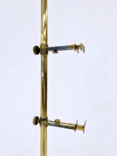  Arredoluce Angelo Lelli for Arredoluce Italy Brass Easel Lamp with Floor Switch 1950s - 3176572