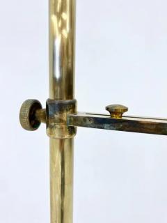  Arredoluce Angelo Lelli for Arredoluce Italy Brass Easel Lamp with Floor Switch 1950s - 3176576