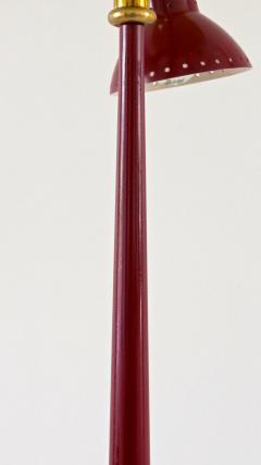  Arredoluce Arredoluce Midcentury Colored Metal and Brass Italian Floor Lamp 1950s - 1713463