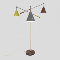  Arredoluce ITALIAN DESIGN MULTICOLOR TRIENNALE FLOOR LAMP - 3145511