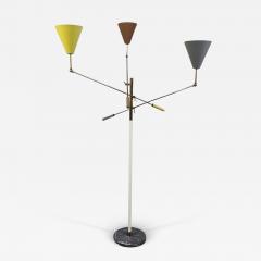  Arredoluce ITALIAN DESIGN MULTICOLOR TRIENNALE FLOOR LAMP - 3149804