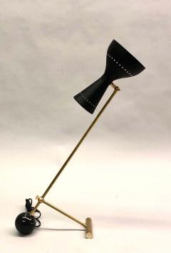  Arredoluce Italian Midcentury Brass Articulating and Counter Balance Desk Lamp Arredoluce - 1629951