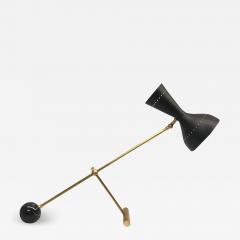  Arredoluce Italian Midcentury Brass Articulating and Counter Balance Desk Lamp Arredoluce - 1636351
