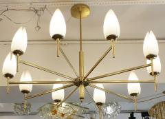  Arredoluce Large Italian Mid Century Chandelier in Style of Arredoluce - 1865425