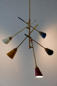  Arredoluce Mid Century Modern Sputnik Chandelier or Pendant Lamp by Arredoluce Italy 1950s - 1931006