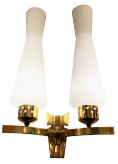  Arredoluce Pair of Mid Century Wall Lights in the Manner of Arredoluce - 1147824