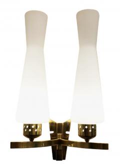  Arredoluce Pair of Mid Century Wall Lights in the Manner of Arredoluce - 1147825