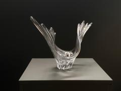  Art Vannes ART VANNES Crystal Vase 1970s - 3932040