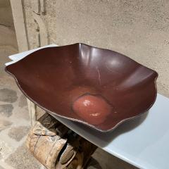  Arte Cuoio Arte Cuoio Saddle Leather Tray Catch All Bowl Acqua by Enrico Tonucci Italy - 2545350