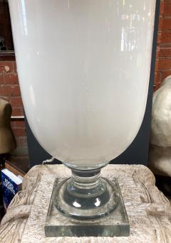  Arte Vetro Murano Italian Murano Opalina Glass Urn Lamps 1950s - 660986