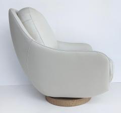  Artefacto Vintage Artefacto Leather Luna Lounge Swivel Chair  - 4375478