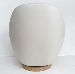  Artefacto Vintage Artefacto Leather Luna Lounge Swivel Chair  - 4375480