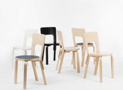  Artek Authentic Chair 66 in Birch by Alvar Aalto Artek - 996878