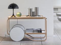  Artek Authentic Tea Trolley 901 in Birch by Alvar Aalto Artek - 994104