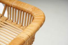  Artek Mid Century Rattan Basket Tray by Artek Finland 1960s - 4357977
