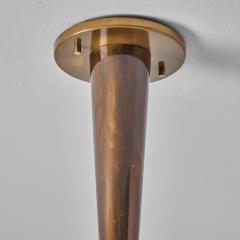  Arteluce 1950s Gino Sarfatti Metal Glass Circular Ceiling Lamp for Arteluce - 2633135