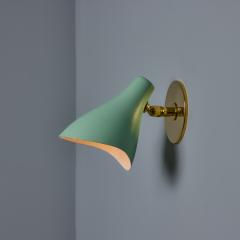  Arteluce 1950s Gino Sarfatti Model 10 sconce for Arteluce in Green - 4453533