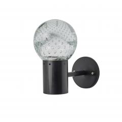  Arteluce 1960s Gino Sarfatti Metal and Seguso Glass Sconce for Arteluce - 2561133