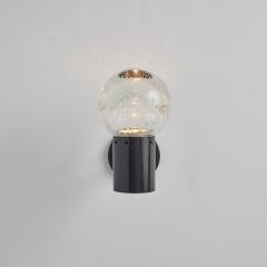  Arteluce 1960s Gino Sarfatti Metal and Seguso Glass Sconce for Arteluce - 2561135