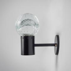  Arteluce 1960s Gino Sarfatti Metal and Seguso Glass Sconce for Arteluce - 2561140
