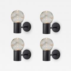  Arteluce 1960s Gino Sarfatti Metal and Seguso Glass Sconce for Arteluce - 2561674