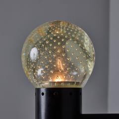  Arteluce 1960s Gino Sarfatti Metal and Seguso Glass Sconce for Arteluce  - 4392780