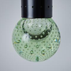  Arteluce 1960s Gino Sarfatti Seguso Bubble Glass 3 Pendant Chandelier for Arteluce - 3162847