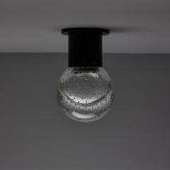  Arteluce 1960s Gino Sarfatti Seguso Bubble Glass Wall or Ceiling Lamps for Arteluce - 4281642